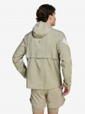 Chaqueta con Capucha de Running Adidas Adi365 Iconic Caqui
