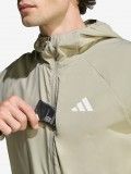 Chaqueta con Capucha de Running Adidas Adi365 Iconic Caqui
