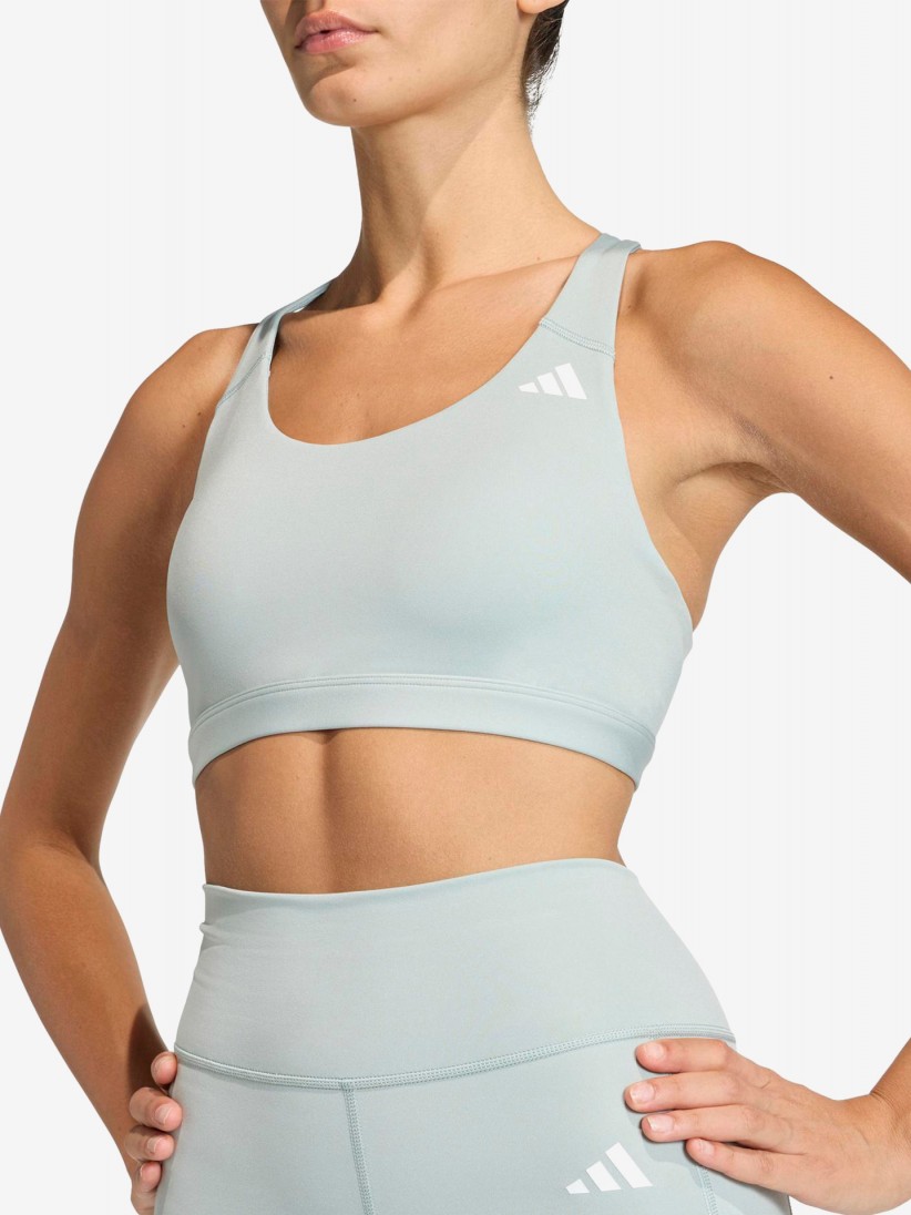 Sujetador Deportivo Adidas Optime Essentials Sujeci�n Media W Verde