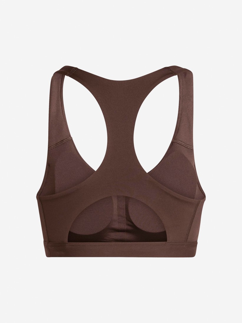 Sujetador Deportivo Adidas Optime Essentials Sujeción Media W Marrón Sujetador Deportivo Adidas Optime Essentials Sujeción Media W Marrón
