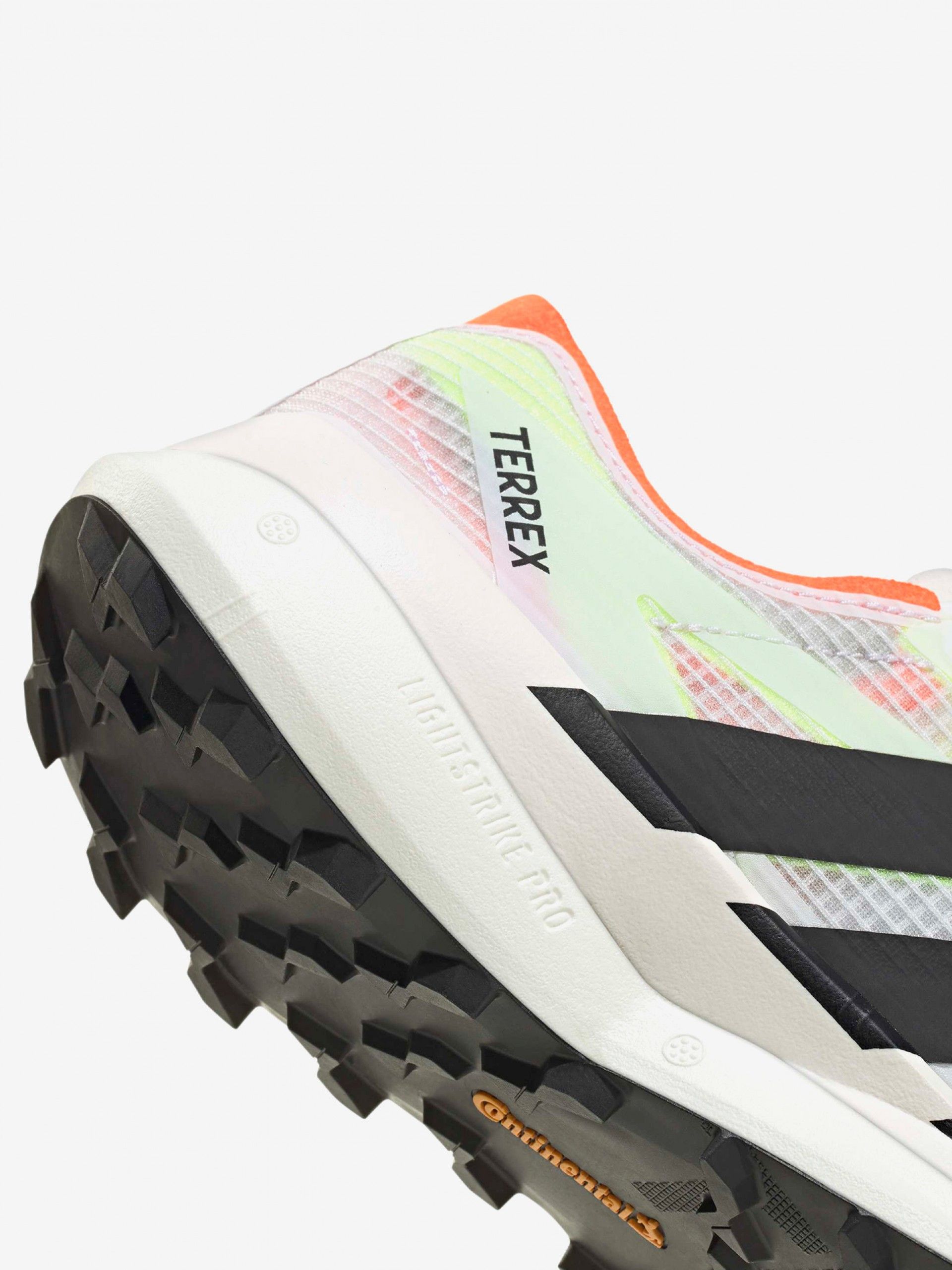 Adidas Terrex Agravic Speed 2 W White, Green and Orange Trail Trainers