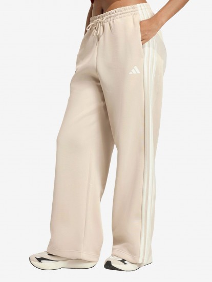 Adidas Stadium 3-Stripes W Beige Trousers