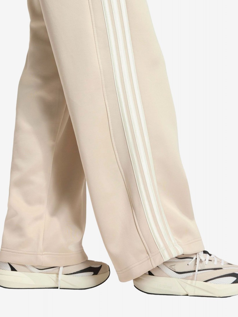Adidas Stadium 3-Stripes W Beige Trousers