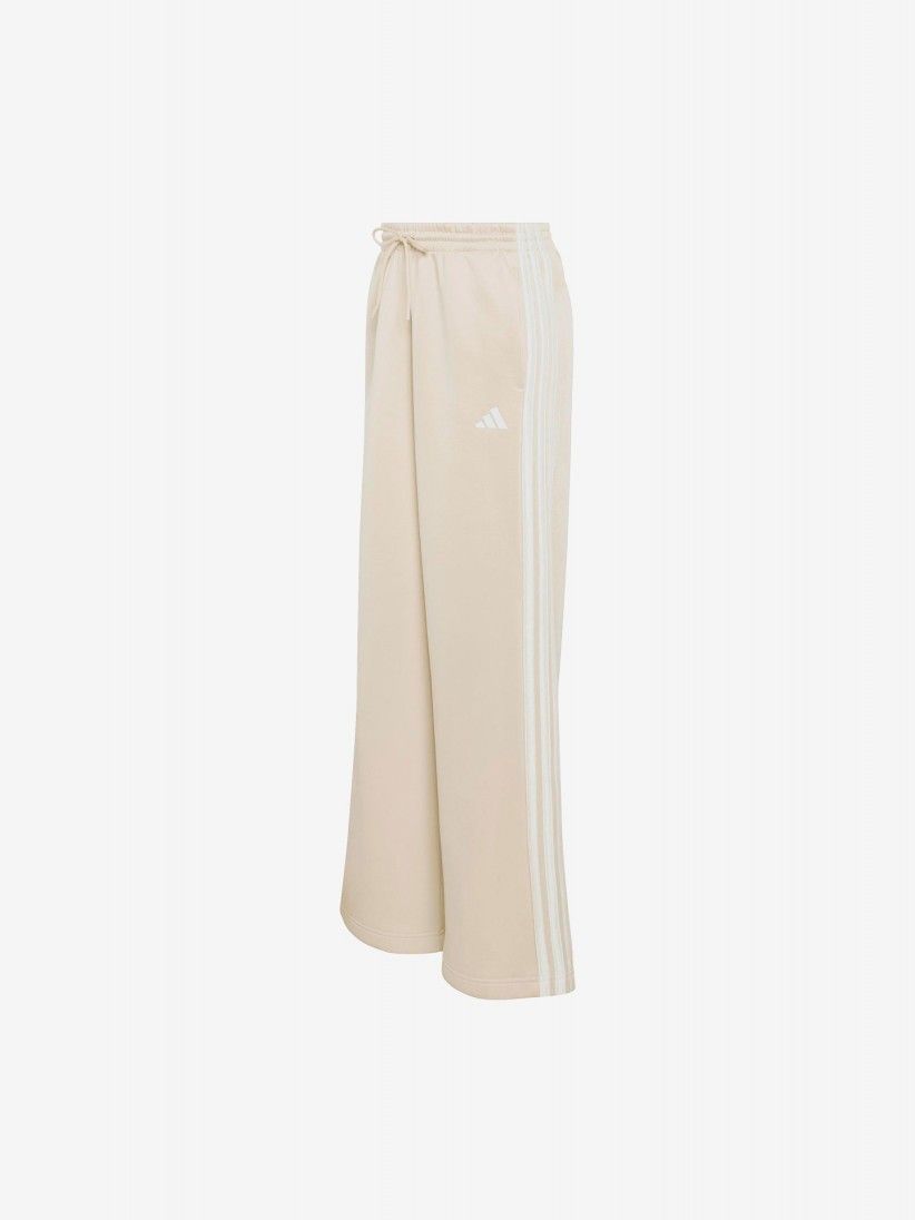 Adidas Stadium 3-Stripes W Beige Trousers
