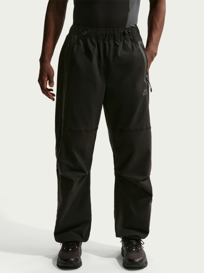 Calças Nike Tech Dri-FIT Woven Pretas Para Homem Calças Nike Tech Dri-FIT Woven Pretas Para Homem