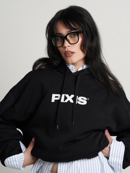 Pixis Dijon Black Hoodie