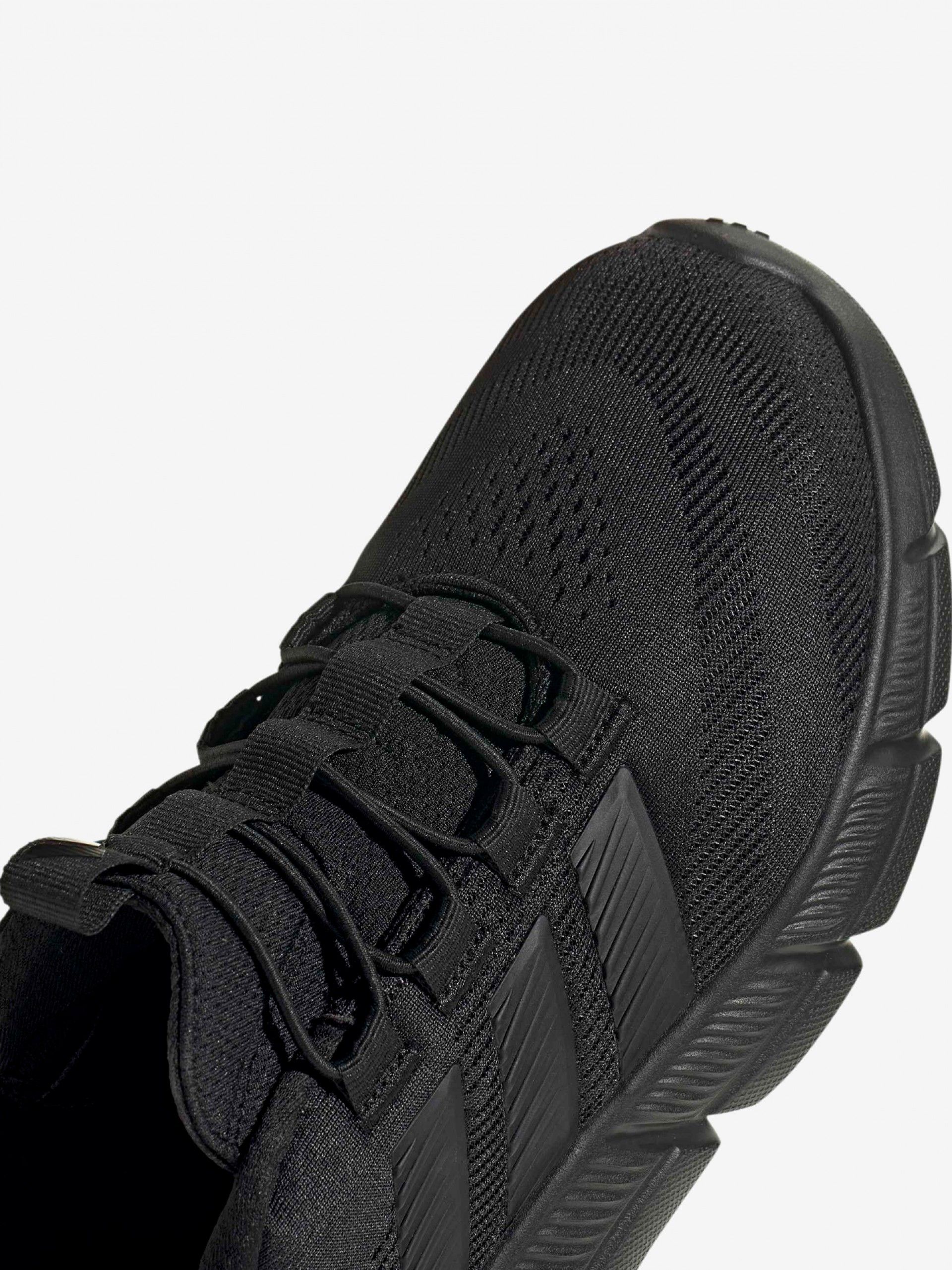 Zapatillas Para Caminar Adidas Cloudfoam Flex Rapidfit Negras