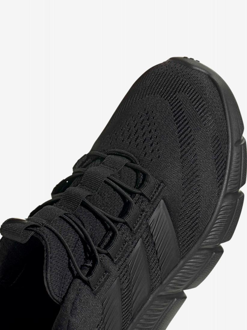 Zapatillas Para Caminar Adidas Cloudfoam Flex Rapidfit Negras