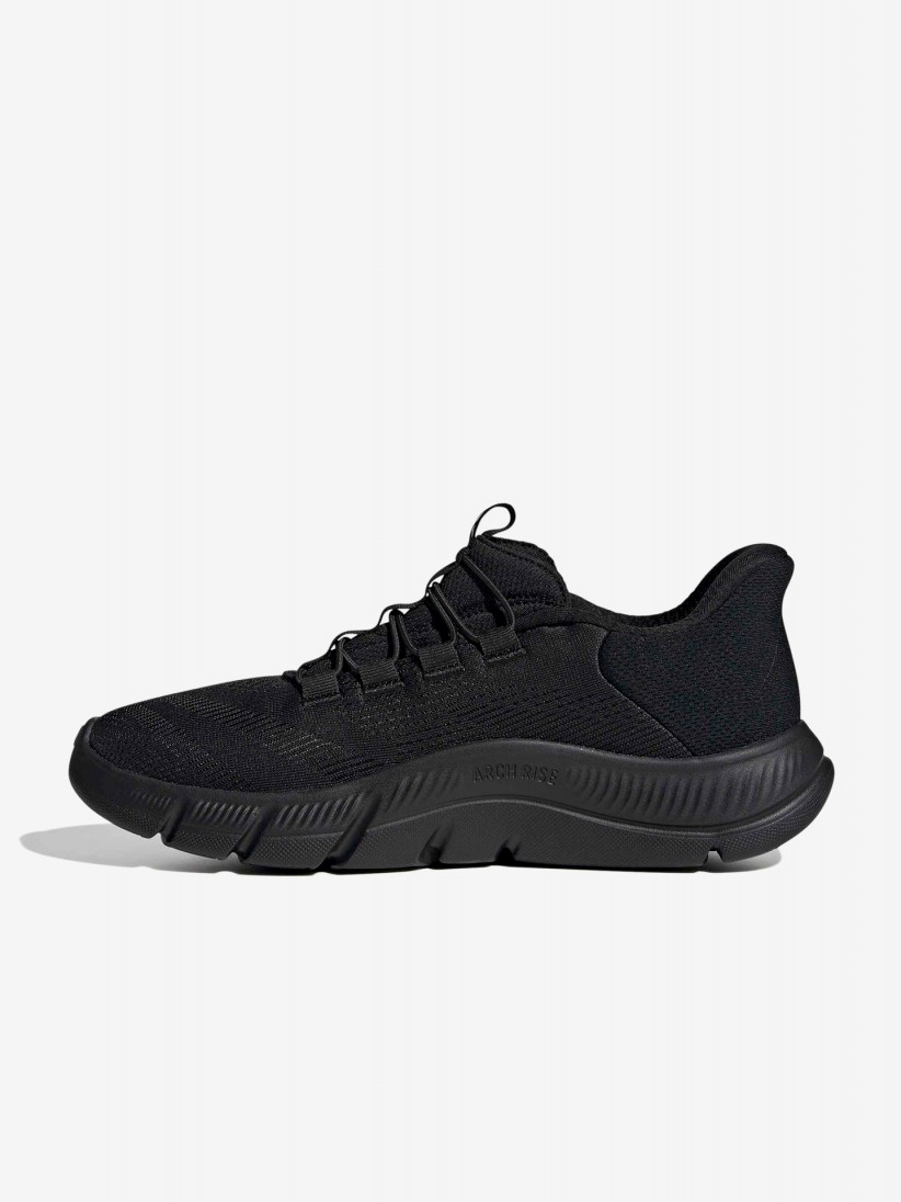 Zapatillas Para Caminar Adidas Cloudfoam Flex Rapidfit Negras