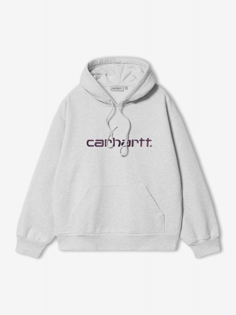 Camisola com Capuz Carhartt WIP Sweat Cinzenta