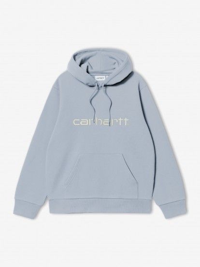 Camisola com Capuz Carhartt WIP Sweat Azul Camisola com Capuz Carhartt WIP Sweat Azul