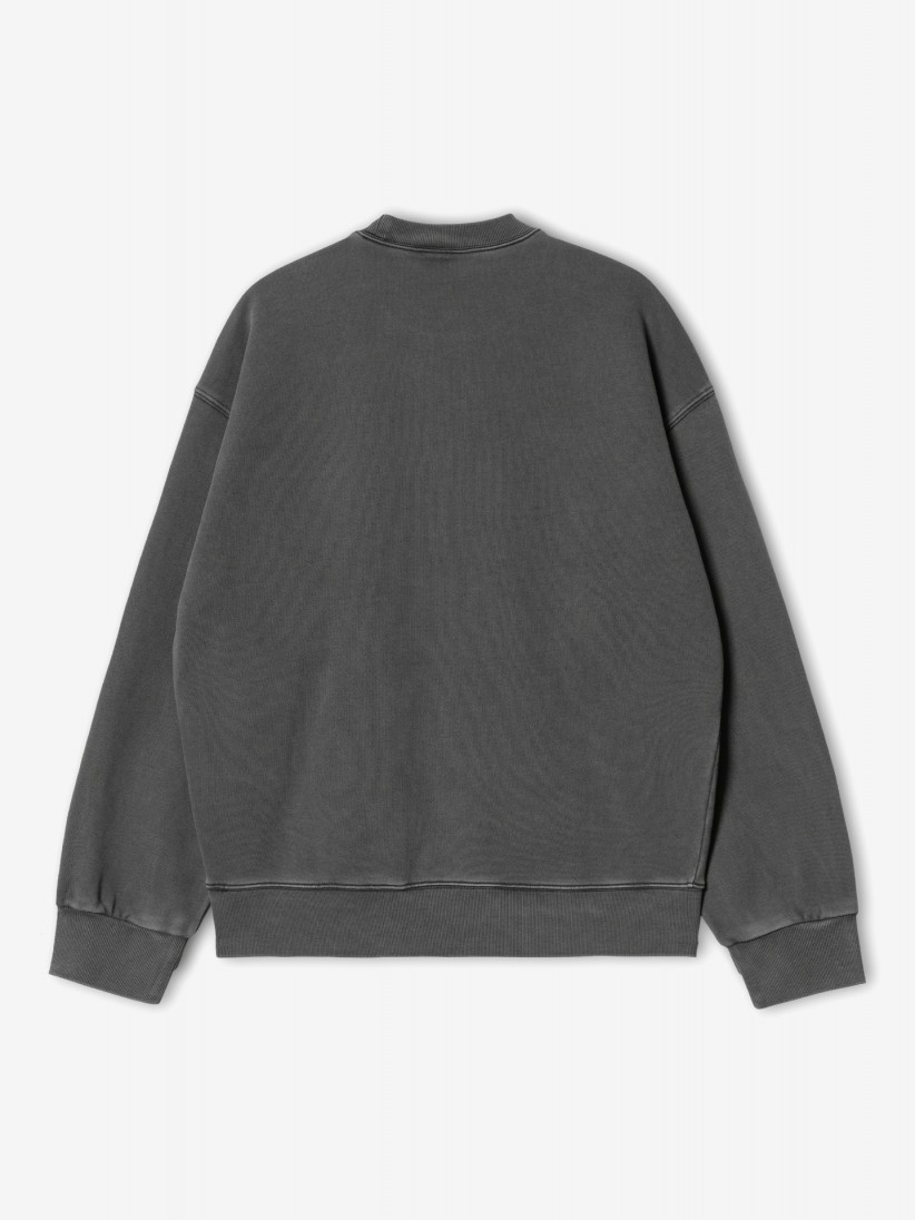 Camisola Carhartt WIP Nelson Preta (Garment Dyed)