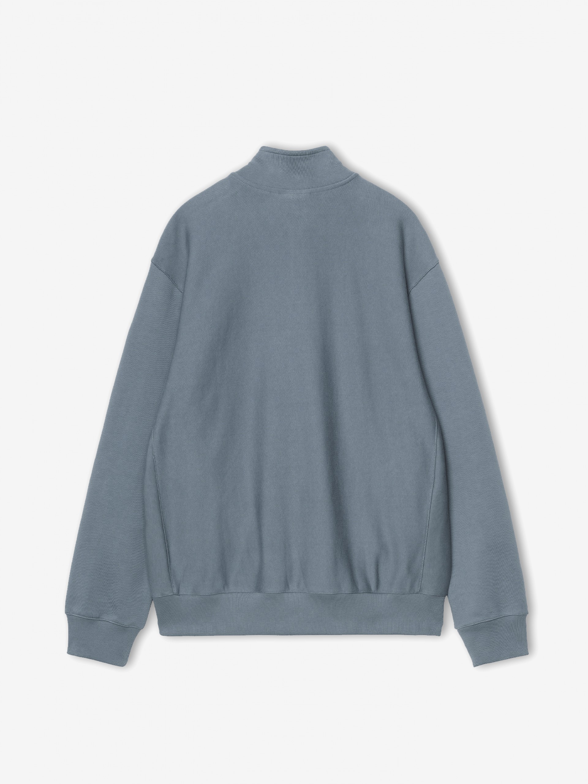 Carhartt WIP Longhand Blue Zip Sweater