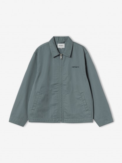 Carhartt WIP Module Script Blue Jacket