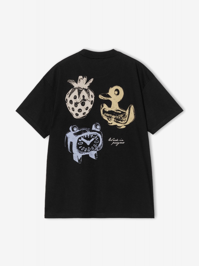 T-shirt Carhartt WIP Forma Preta