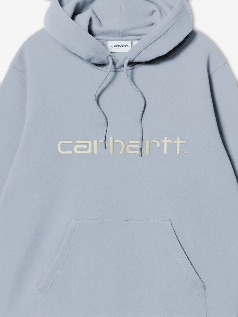 Camisola com Capuz Carhartt WIP Sweat Azul Camisola com Capuz Carhartt WIP Sweat Azul