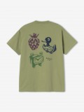 T-shirt Carhartt WIP Forma Verde T-shirt Carhartt WIP Forma Verde