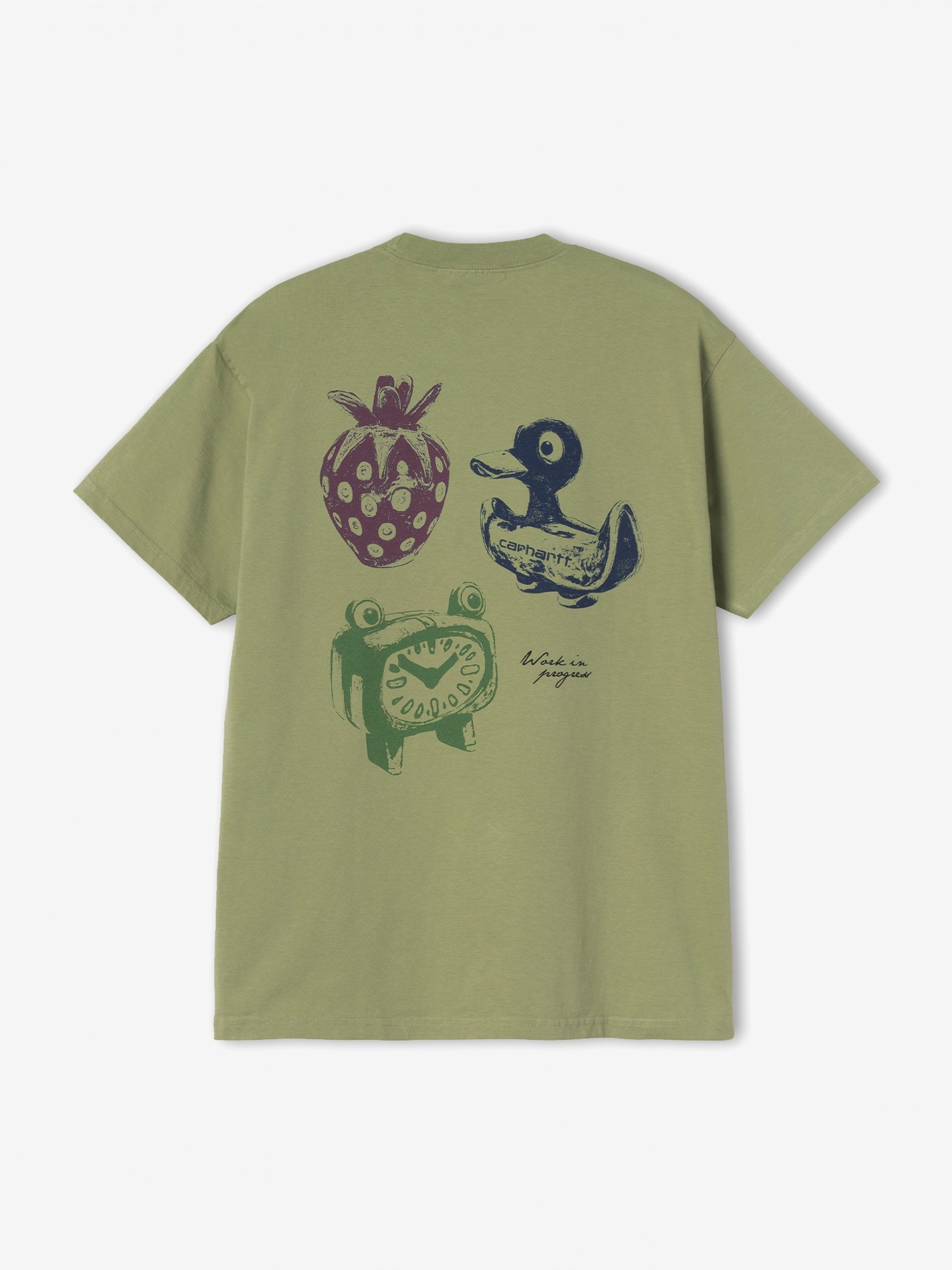 T-shirt Carhartt WIP Forma Verde