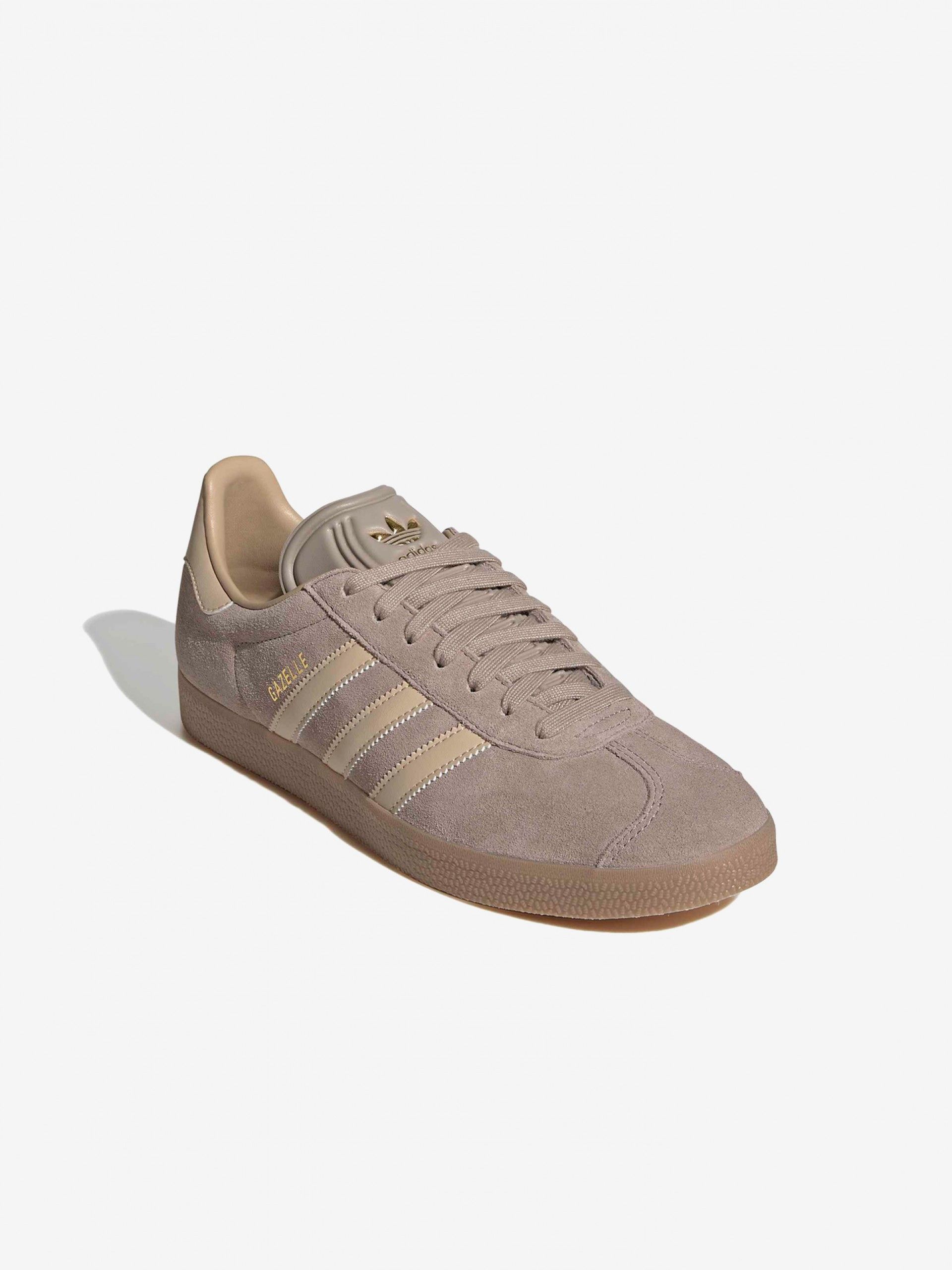 Zapatillas Adidas Gazelle Grises y Beige