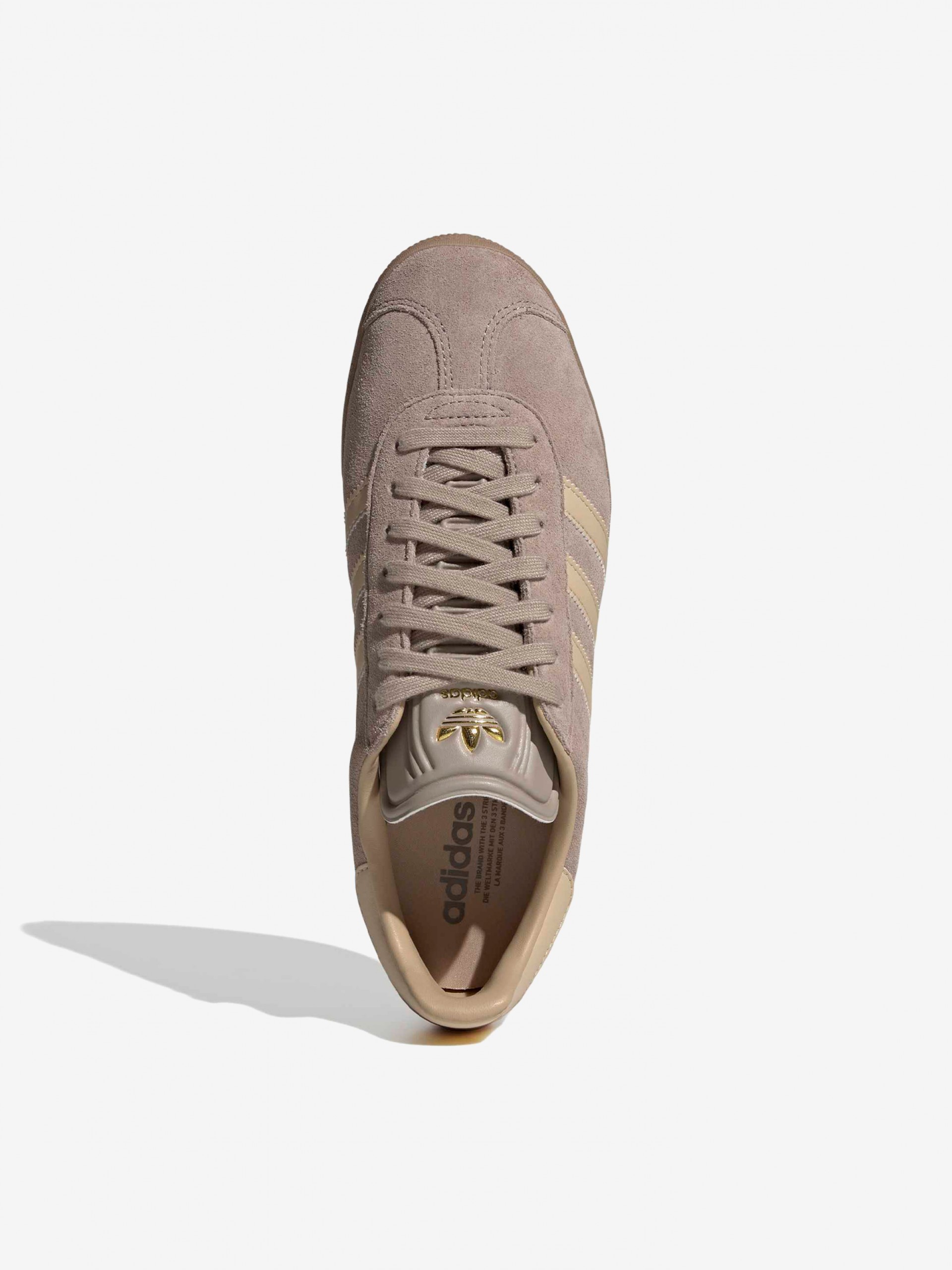 Zapatillas Adidas Gazelle Grises y Beige