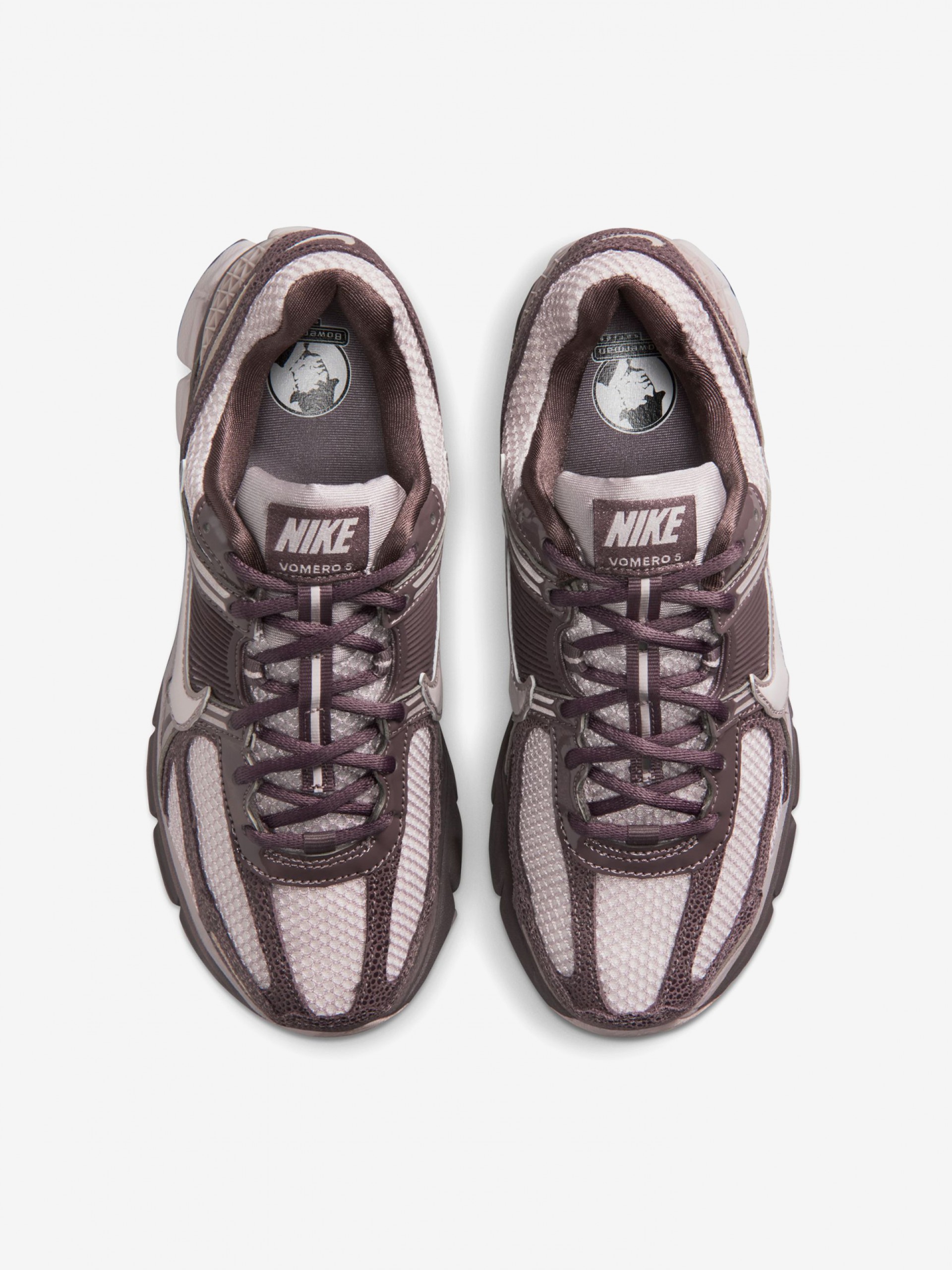 Nike Zoom Vomero 5 Burgundy and Pink Sneakers For Women
