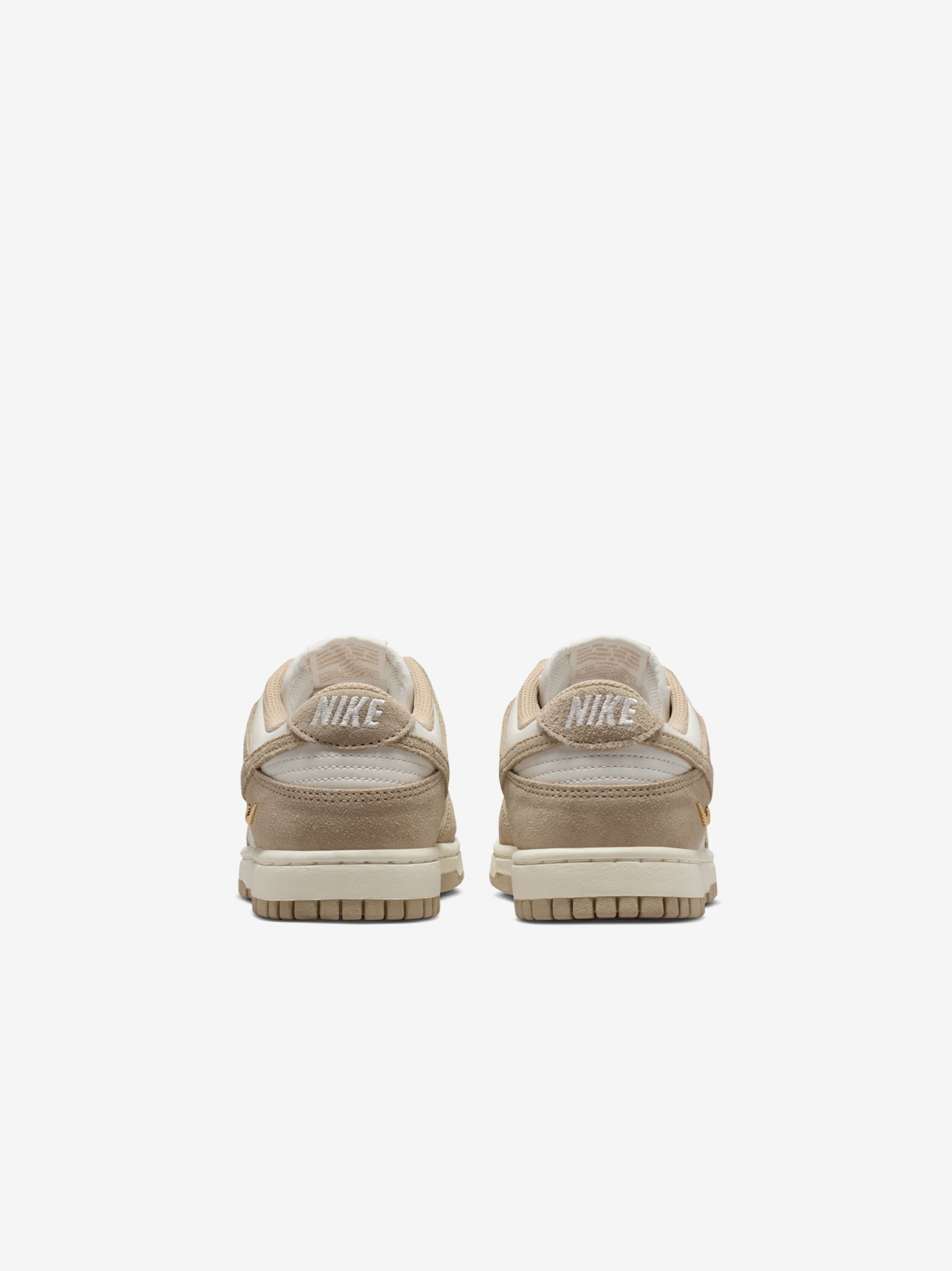Nike Dunk Low SE Beige and White Sneakers For Women