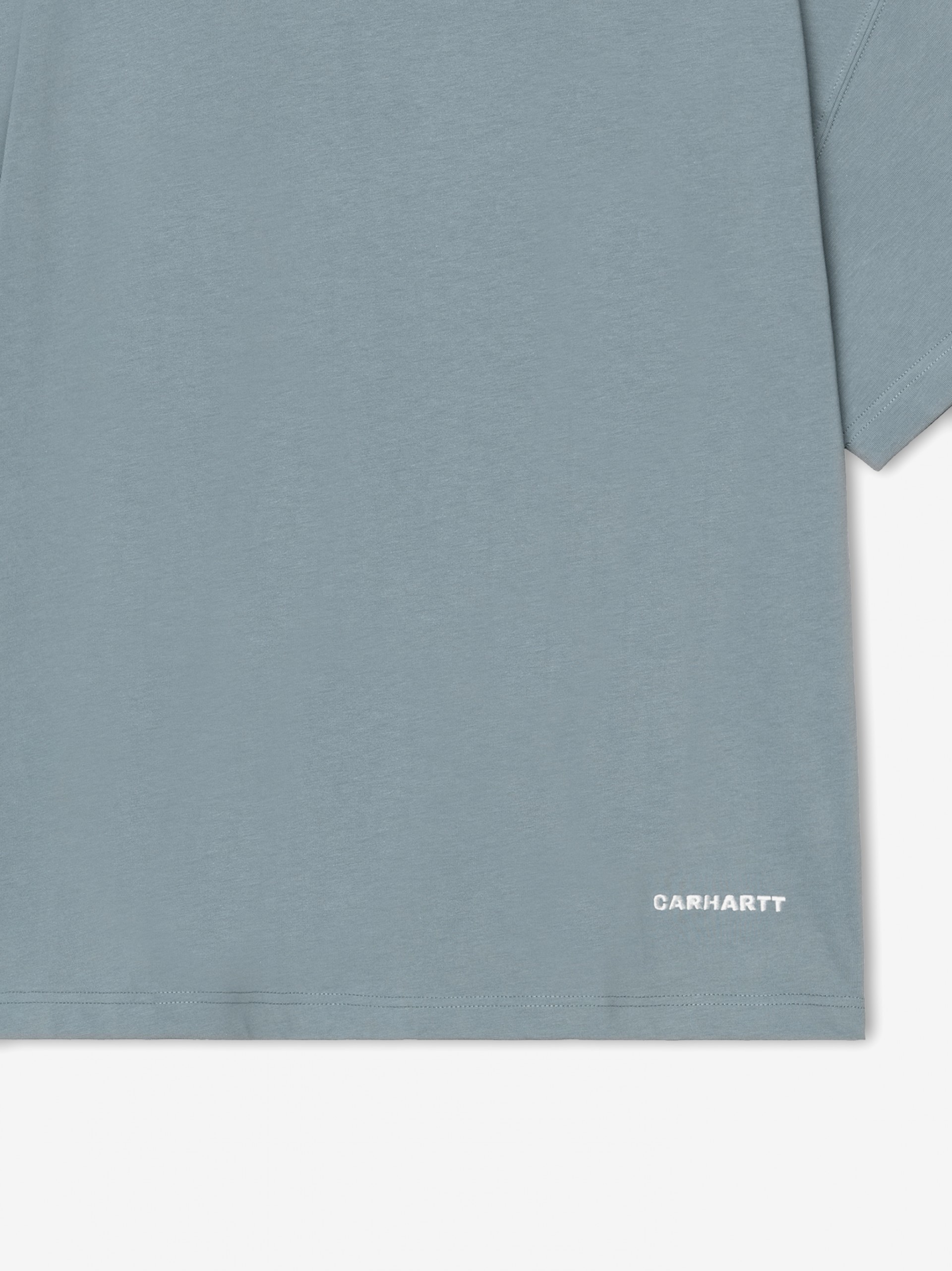 T-shirt Carhartt WIP Link Script Azul