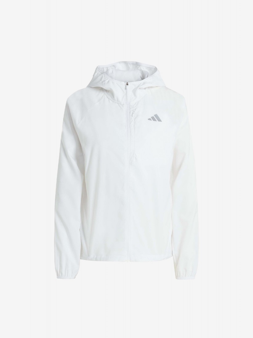 Casaco com Capuz de Running Adidas Adi365 Essentials W Branco