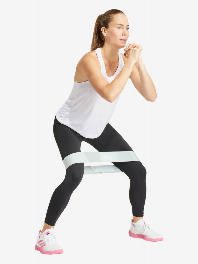 Camiseta de Tirantes de Entrenamiento Adidas Train Essentials W Blanca