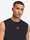 Camiseta de Tirantes de Entrenamiento Adidas D4T Power 3-Stripes Negra