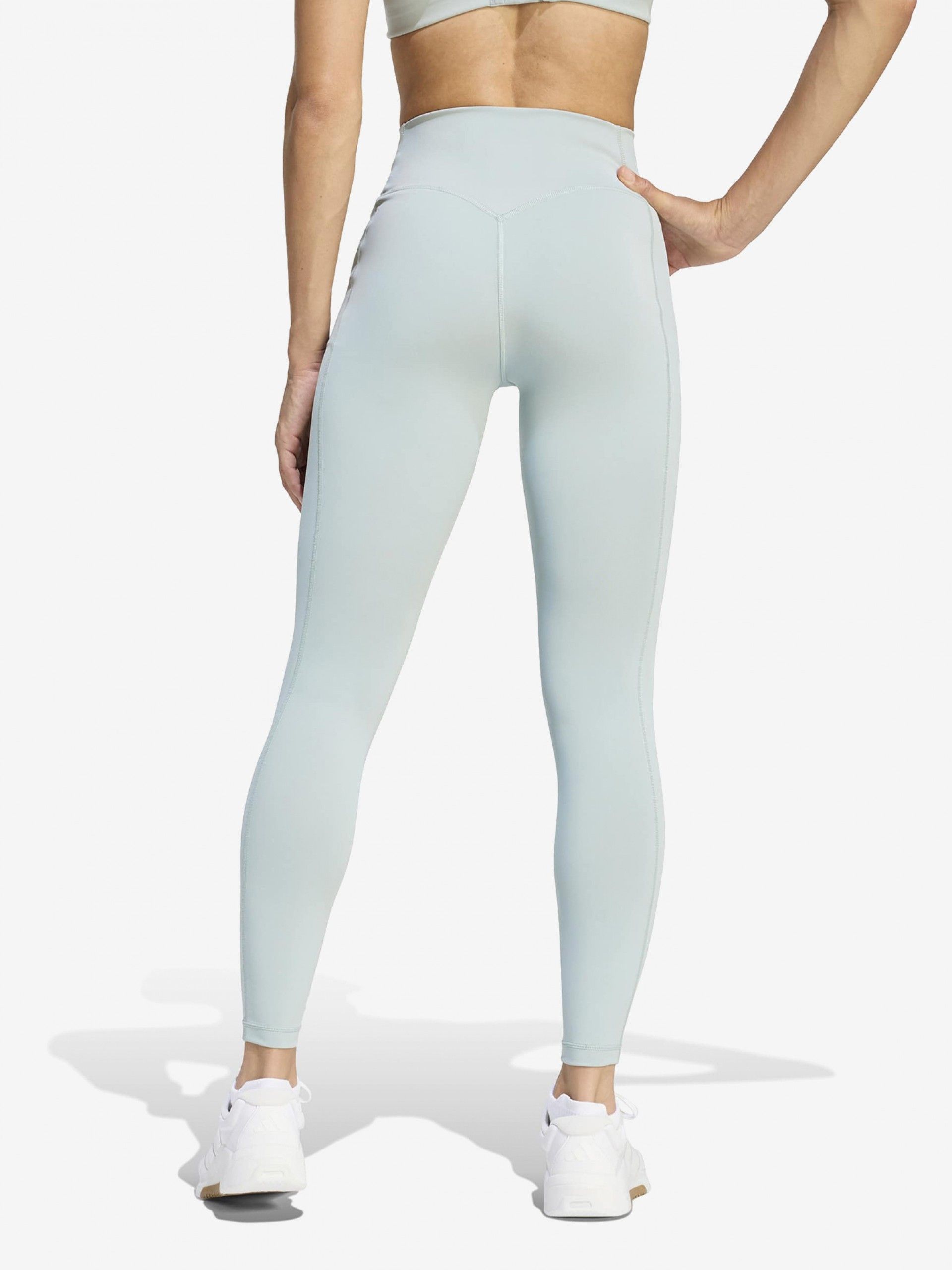 Leggings de Treino Adidas Optime Workout Climacool W Verdes