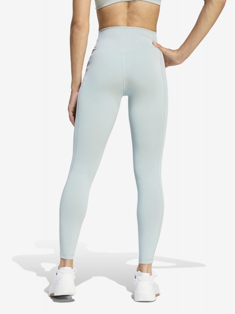 Leggings de Treino Adidas Optime Workout Climacool W Verdes Leggings de Treino Adidas Optime Workout Climacool W Verdes