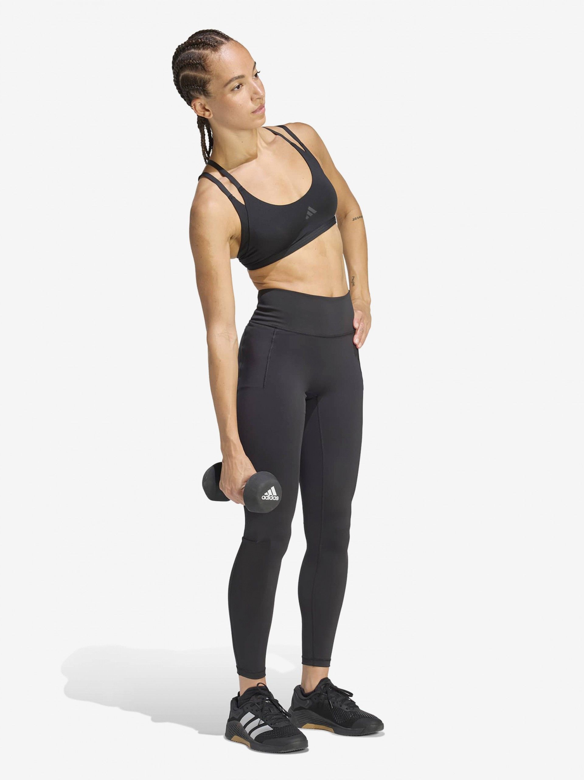 Adidas Optime Workout Climacool W Black Training Leggings
