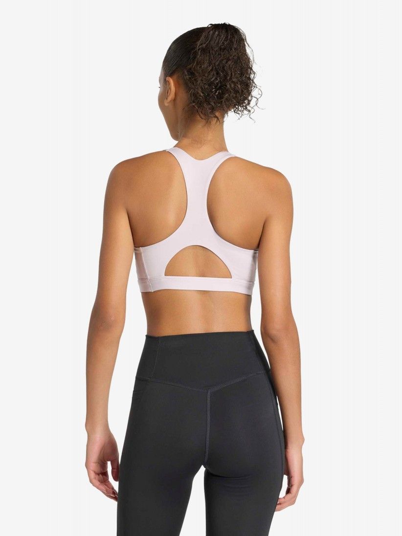 Sujetador Deportivo Adidas Optime Essentials Sujeción Media W Lila Sujetador Deportivo Adidas Optime Essentials Sujeción Media W Lila