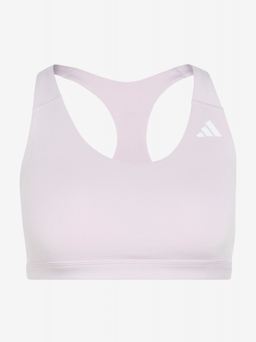Sujetador Deportivo Adidas Optime Essentials Sujeción Media W Lila Sujetador Deportivo Adidas Optime Essentials Sujeción Media W Lila