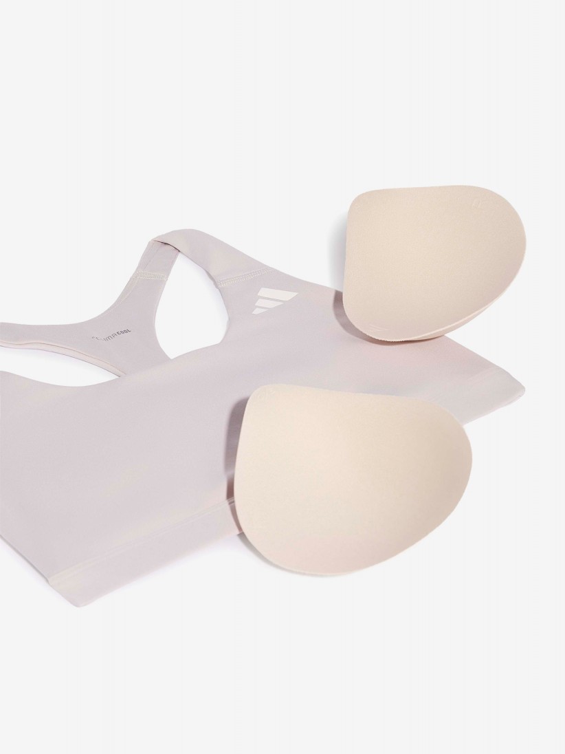 Sujetador Deportivo Adidas Optime Essentials Sujeción Media W Lila Sujetador Deportivo Adidas Optime Essentials Sujeción Media W Lila