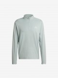 Camisola com Fecho de Running Adidas Adi365 Iconic Climacool Verde Camisola com Fecho de Running Adidas Adi365 Iconic Climacool Verde