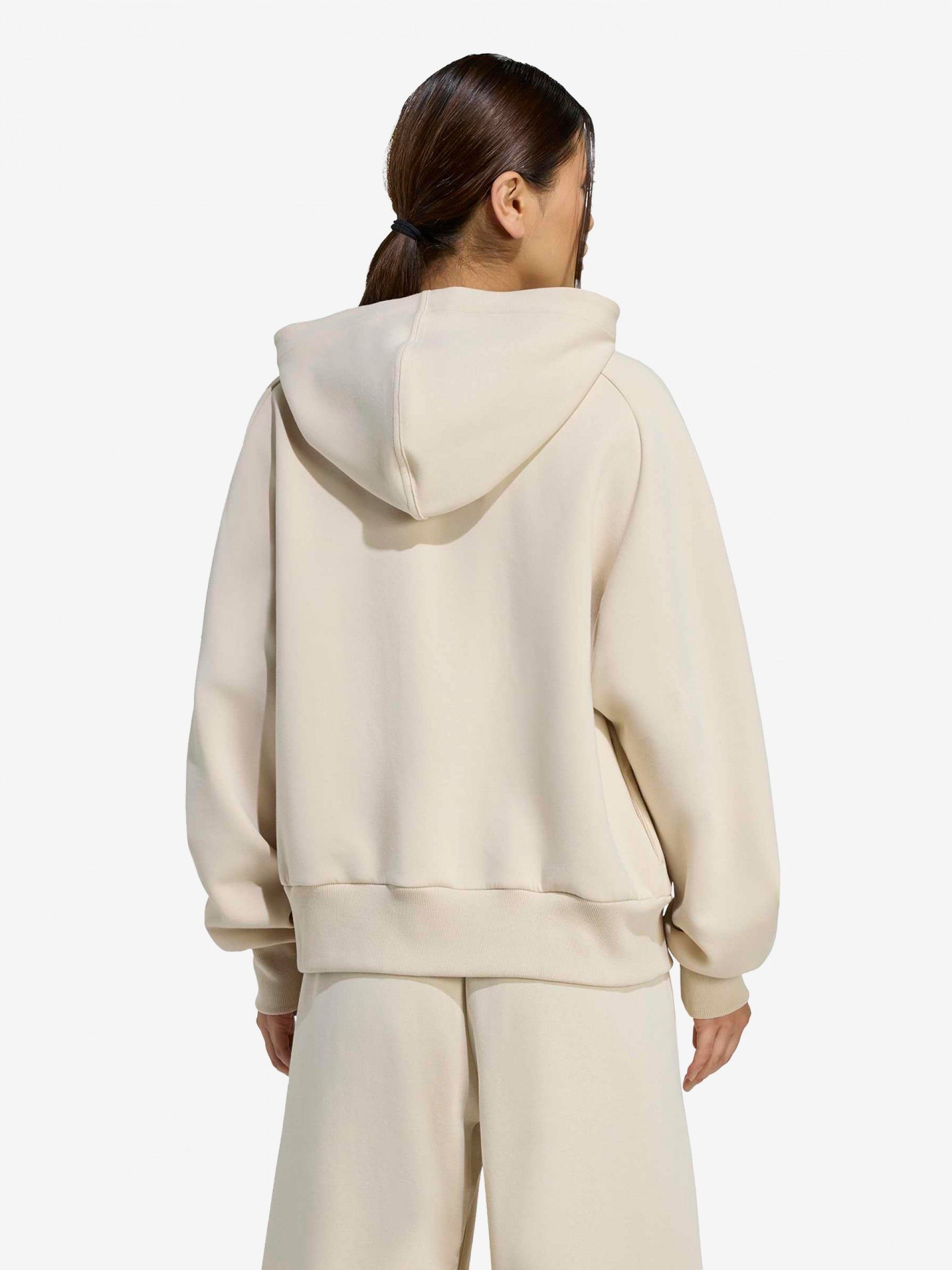 Chaqueta con Capucha Adidas Soft Lux W Beige