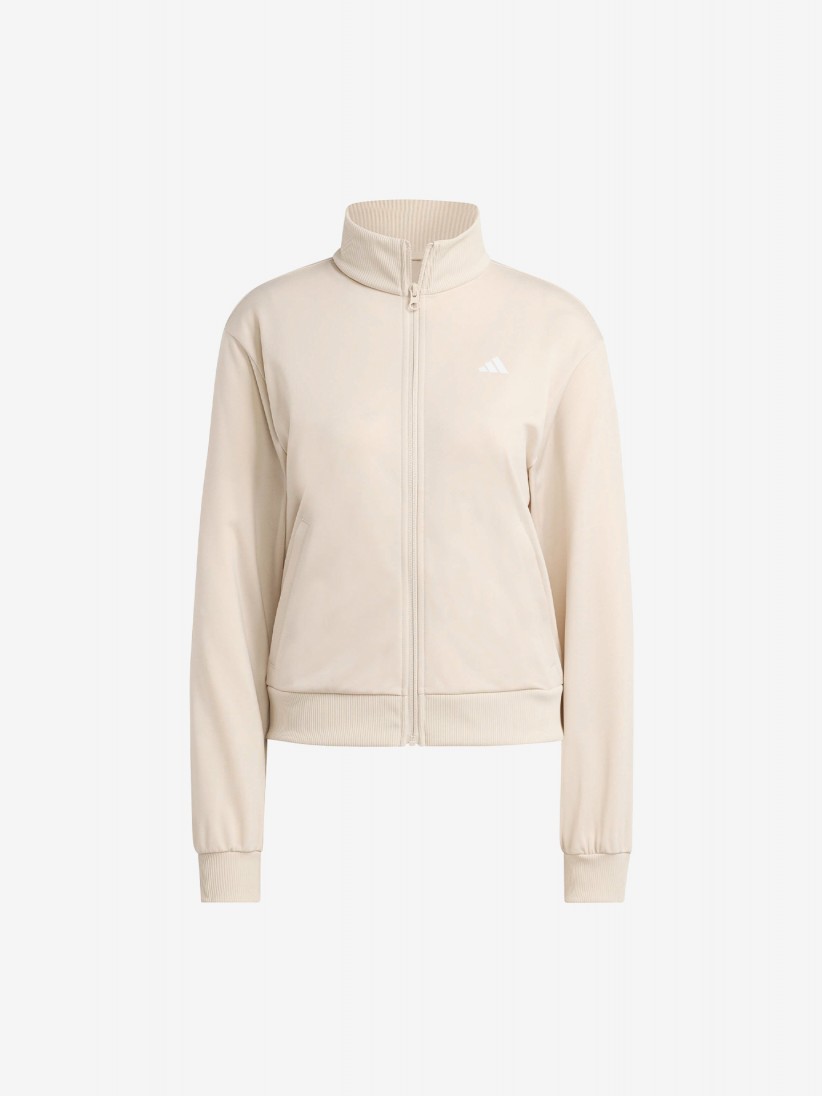 Fato de Treino Adidas Feel Cozy W Bege Fato de Treino Adidas Feel Cozy W Bege