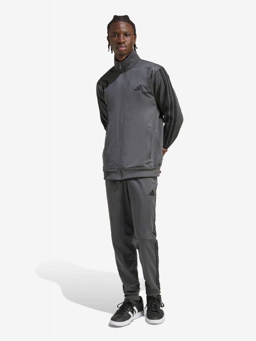 Fato de Treino Adidas Dayready Cinzento Fato de Treino Adidas Dayready Cinzento