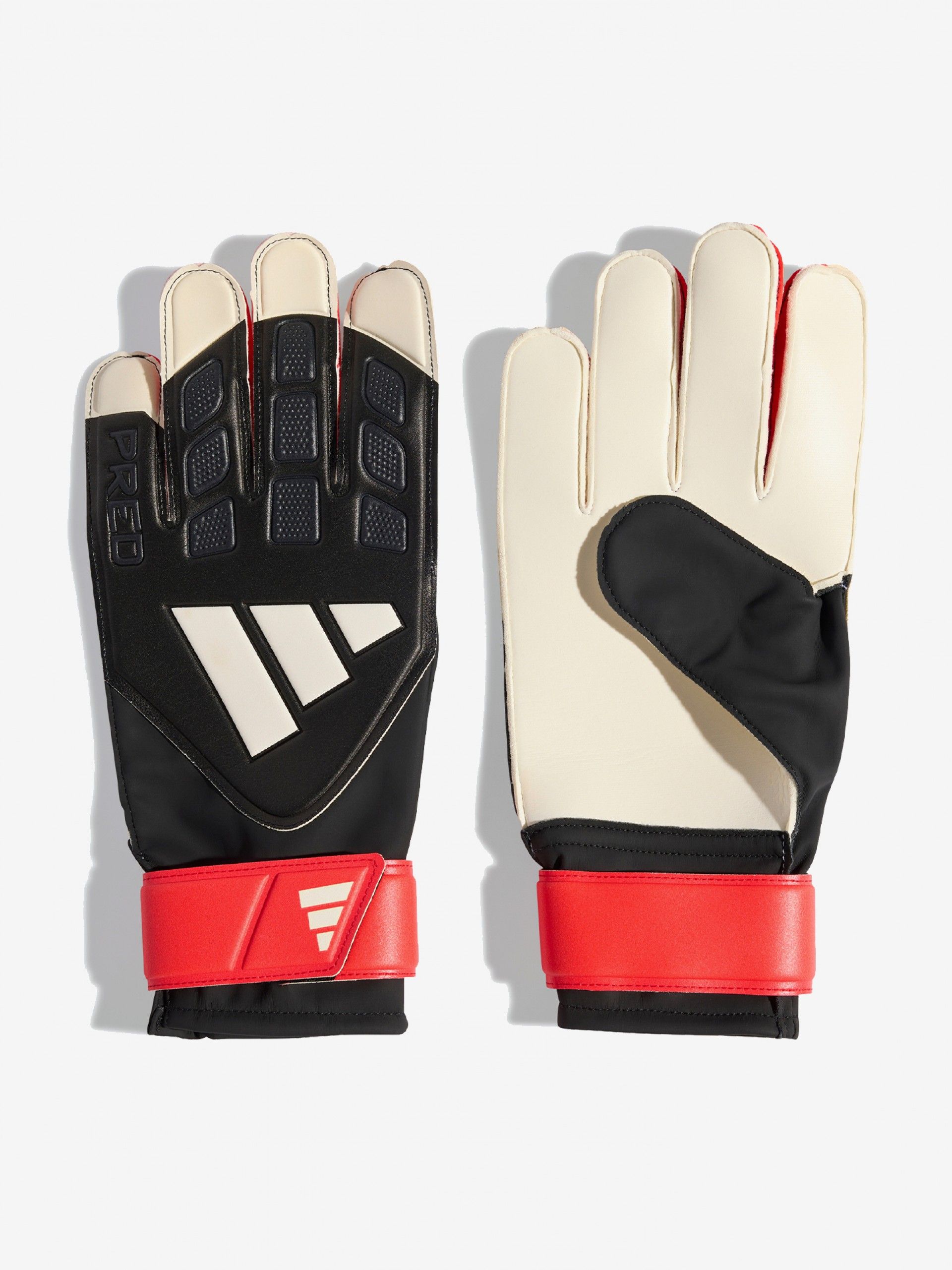 Adidas Predator Black and Red Training Goalkeeper Gloves