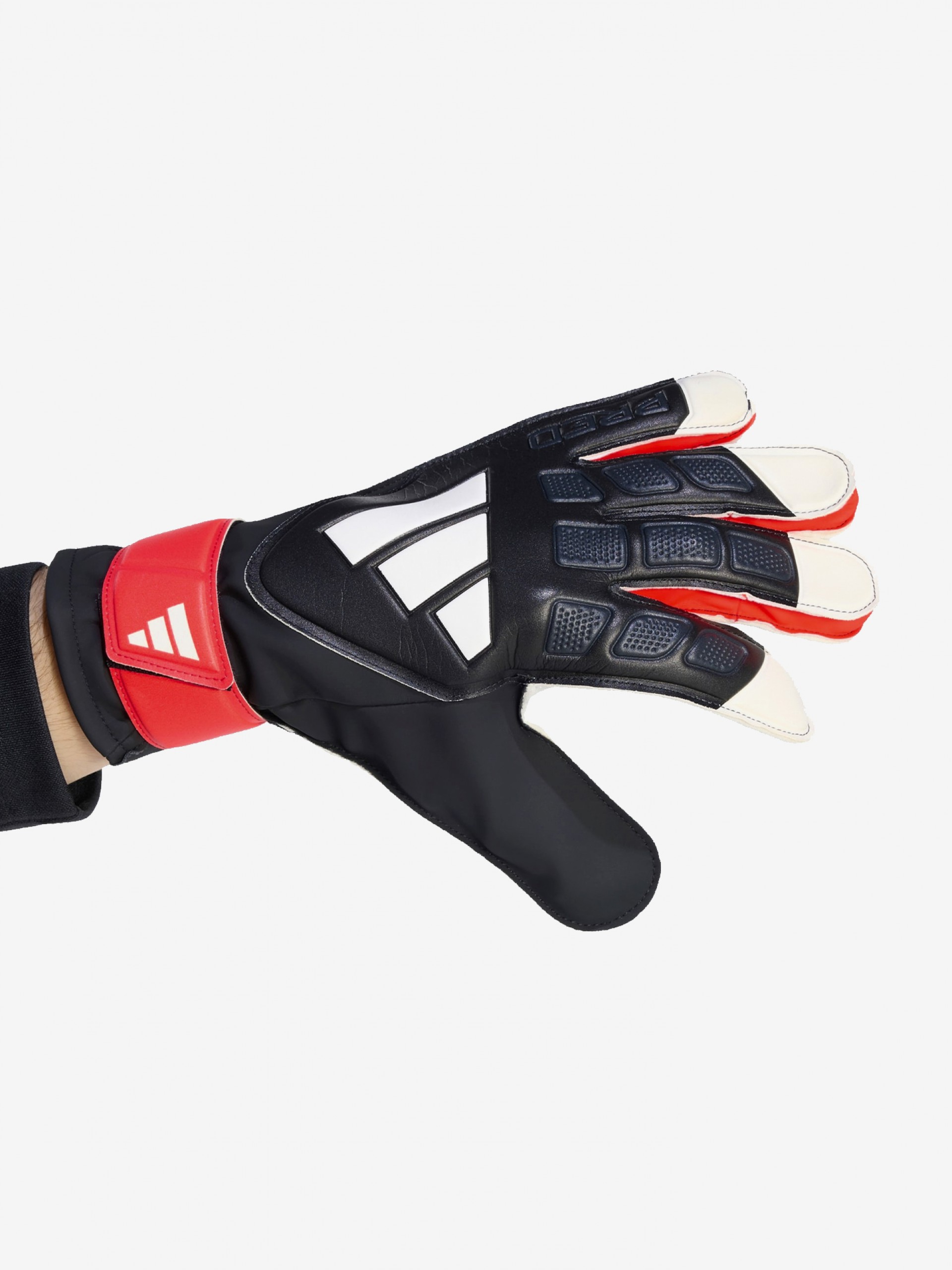 Adidas Predator Black and Red Training Goalkeeper Gloves