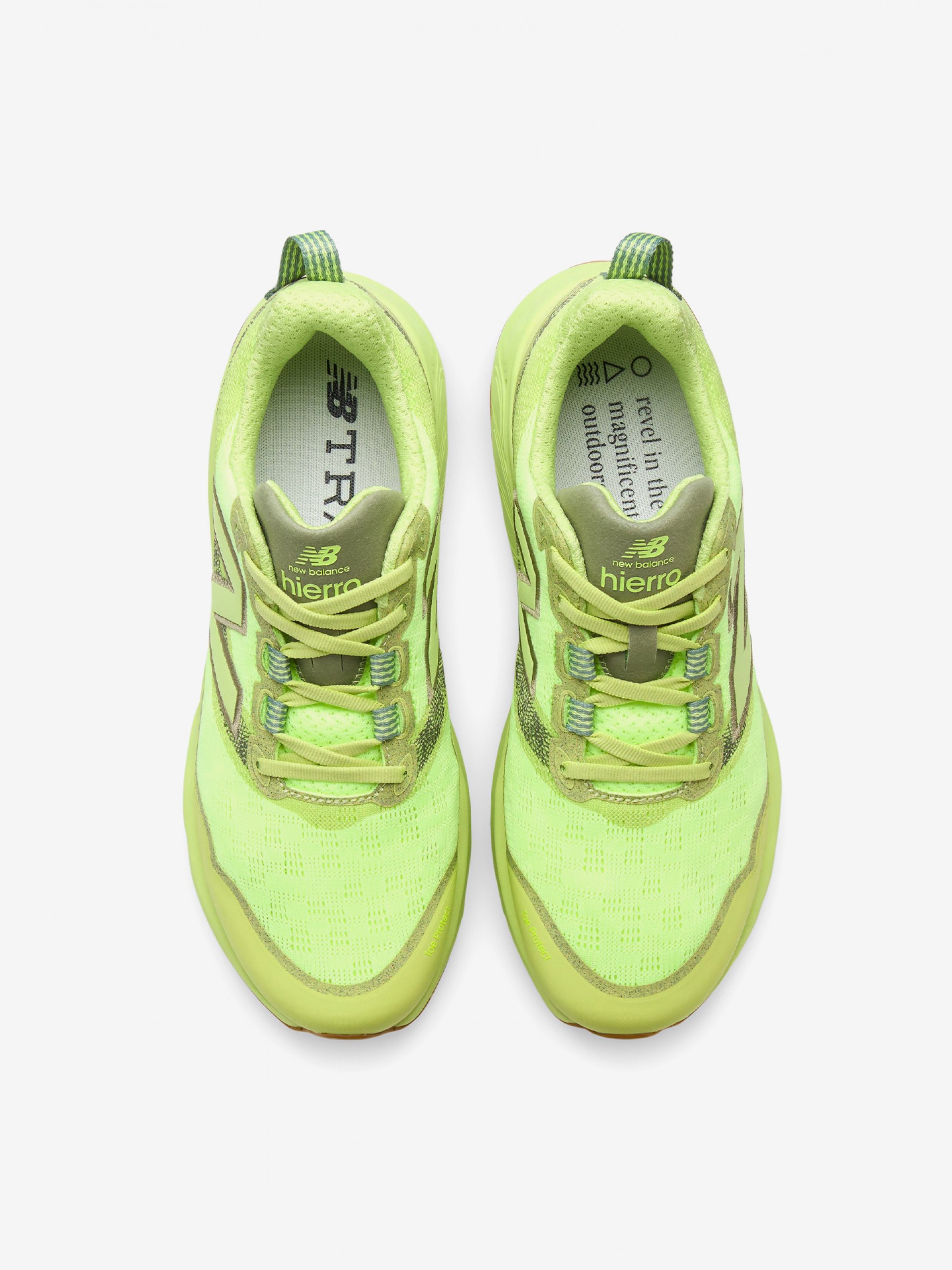 Sapatilhas de Trail New Balance Fresh Foam X Hierro v9 Verdes Para Homem