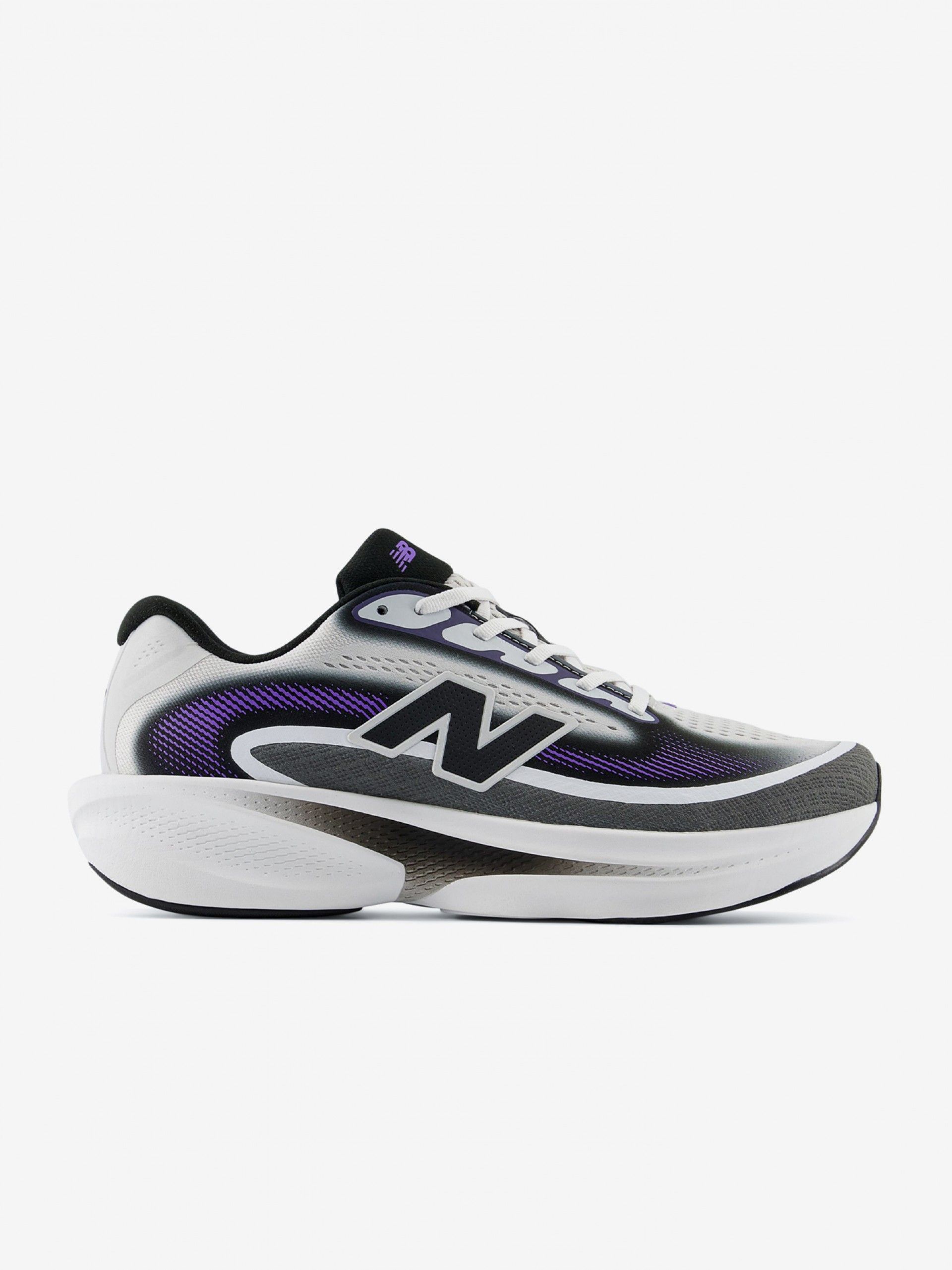 Sapatilhas de Running New Balance Ellipse v1 Brancas, Roxas e Pretas Para Homem