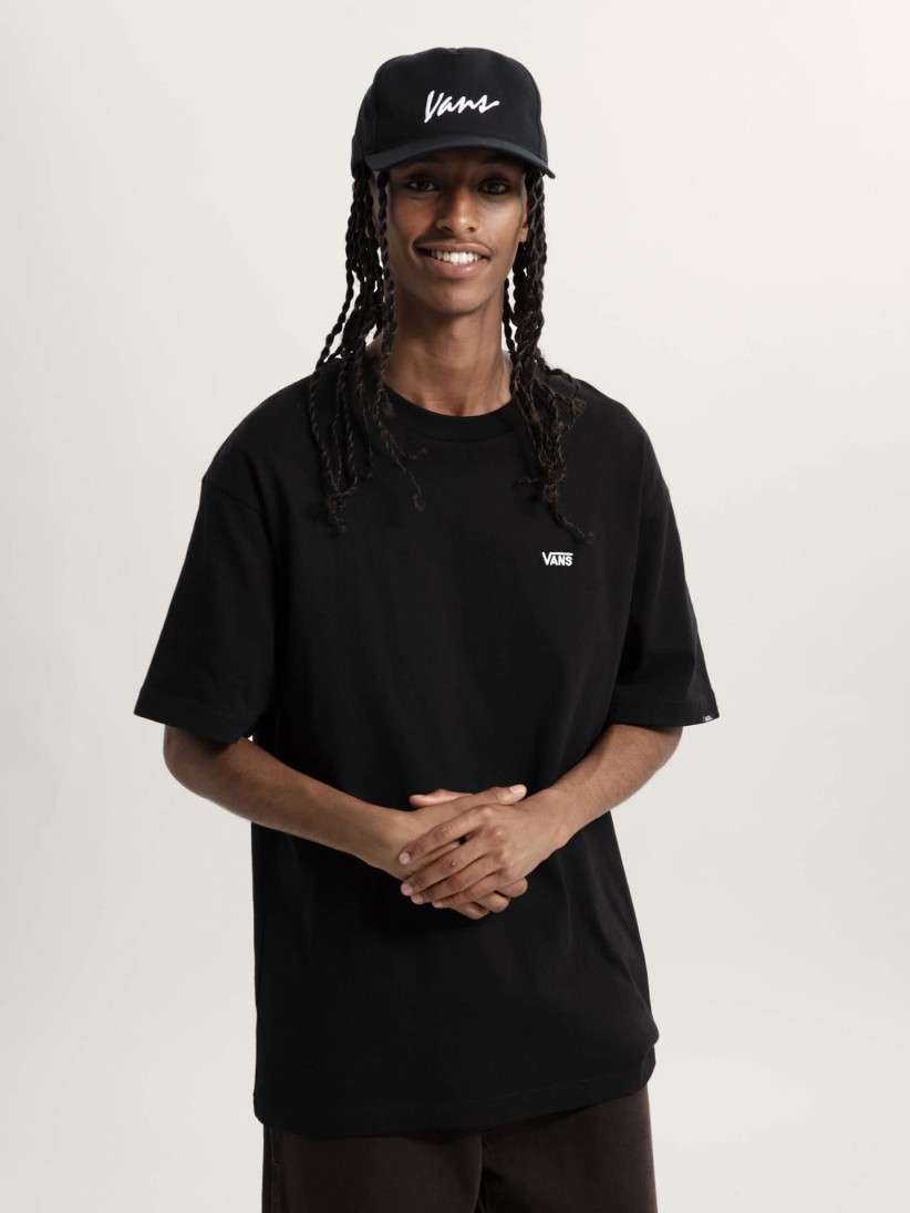Vans Left Chest II Loose Black T-shirt