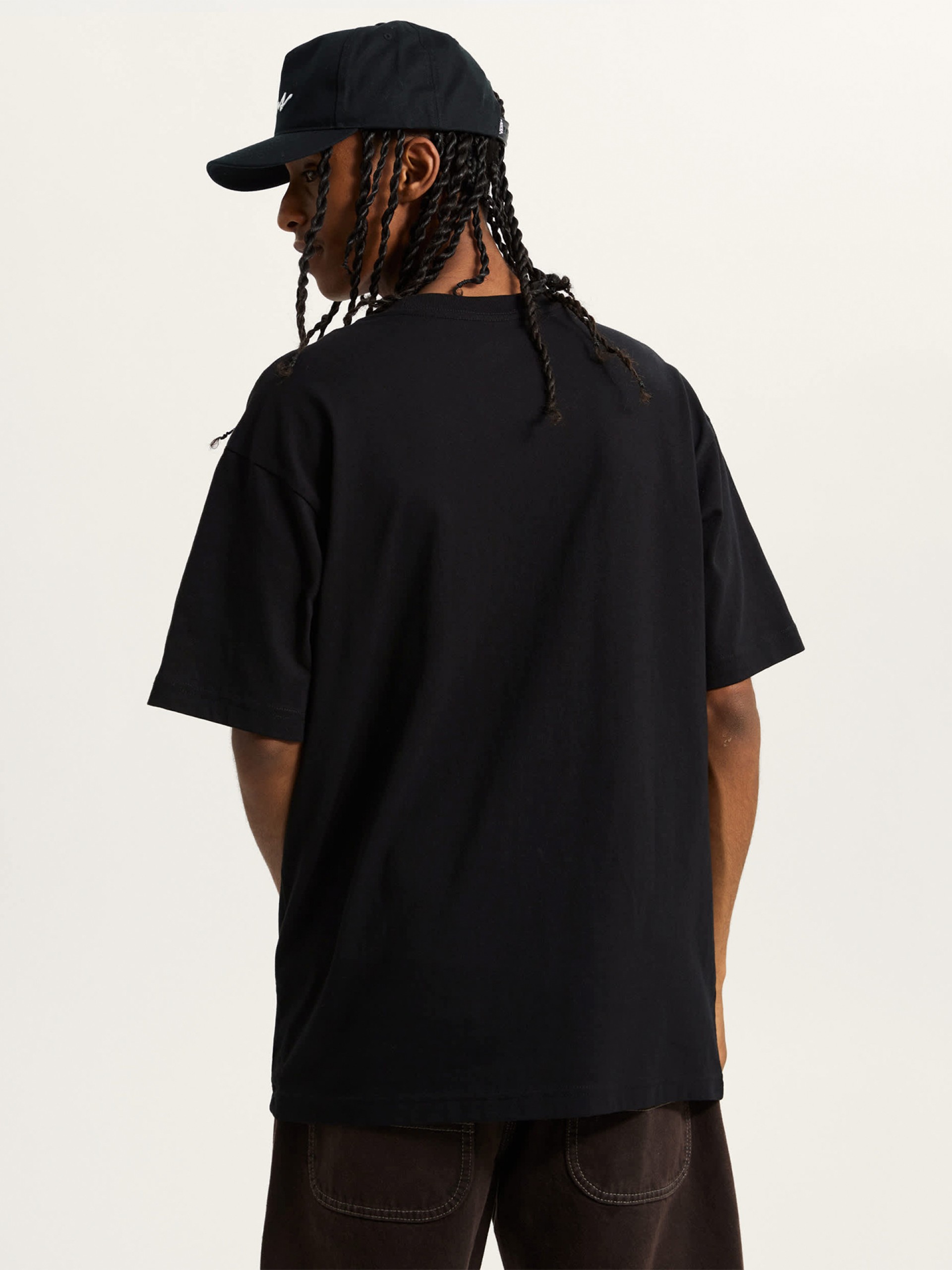 Camiseta Vans Left Chest II Loose Negra