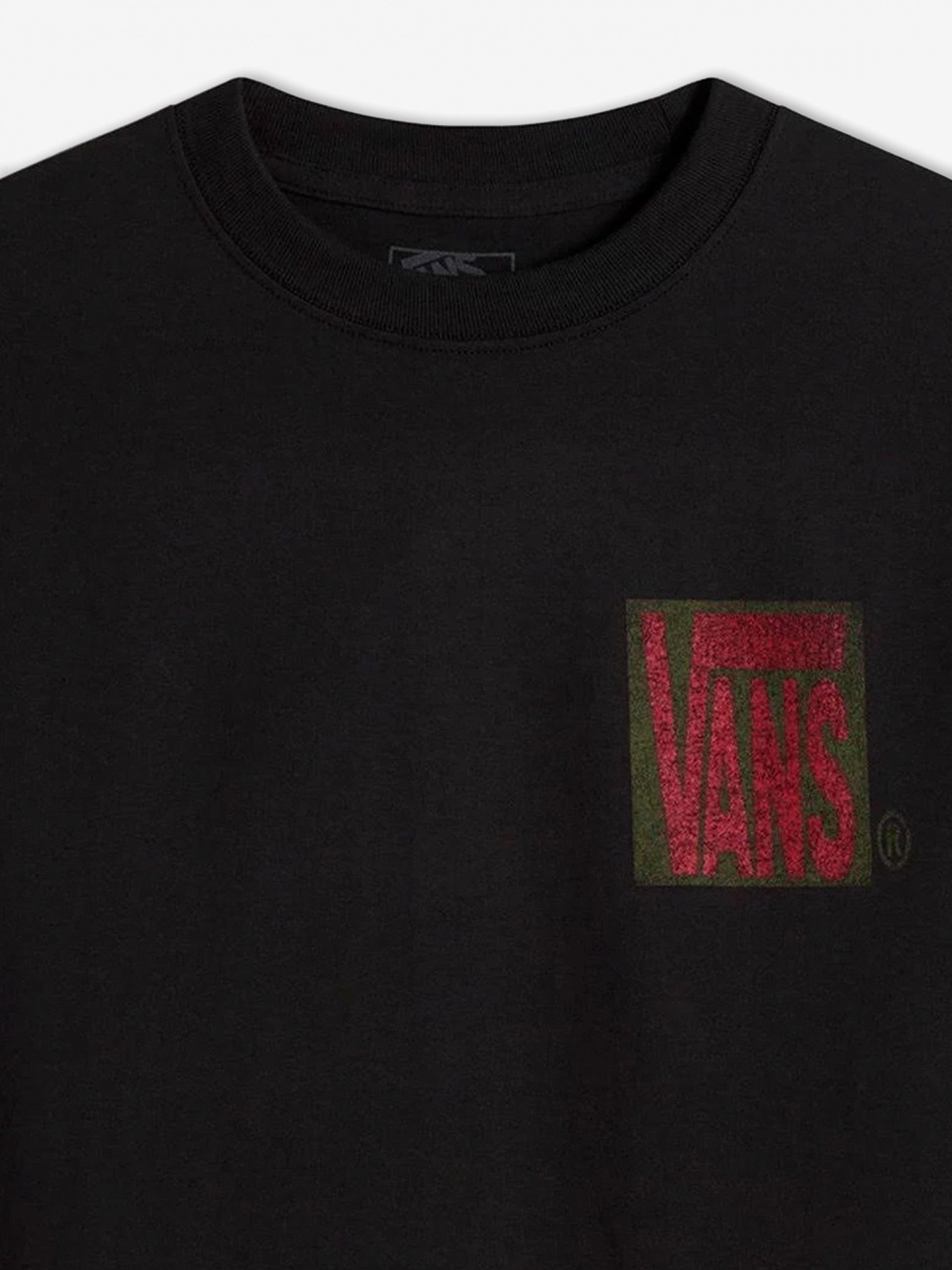 Camiseta Vans Stretch Stack Crackle Negra
