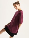 Vans Left Chest II Loose Burgundy T-shirt