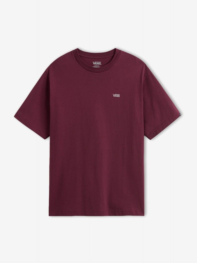 Vans Left Chest II Loose Burgundy T-shirt