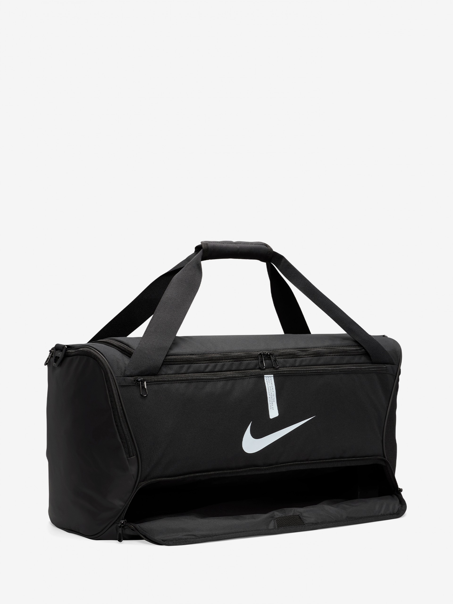 Saco de Futebol Nike Academy Team Duffel Grande 60L Preto